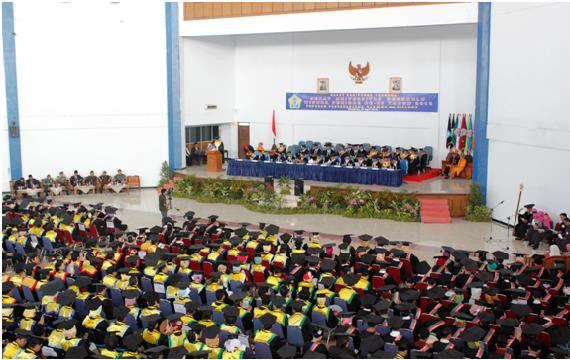 Wisuda Periode 66, Lulusan Unib Bertambah 771 Orang