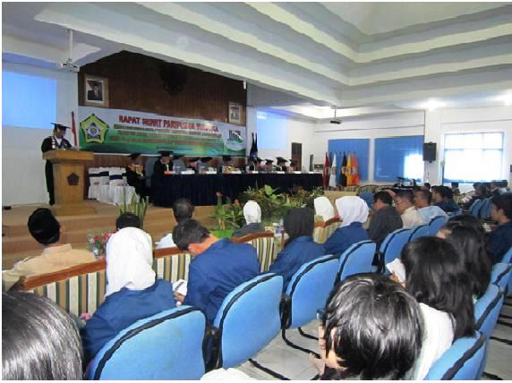 Rapat Senat Paripurna Terbuka Lustrum VI Unib