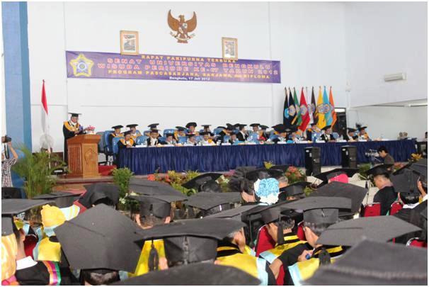 Wisuda ke-67, Unib Tambah 991 Alumni