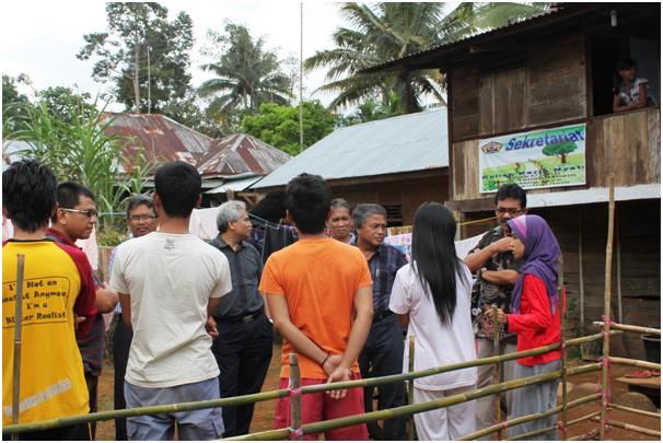 Rektor Kunjungi Peserta KKN di Bengkulu Utara