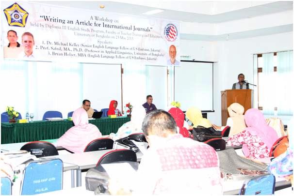 Workshop Penulisan Artikel Jurnal Internasional