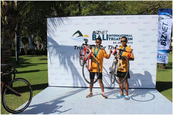 Atlet Unib Juara Biznet Bali International Triathlon