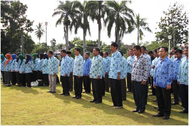 Unib Gelar Upacara Hari Kesaktian Pancasila