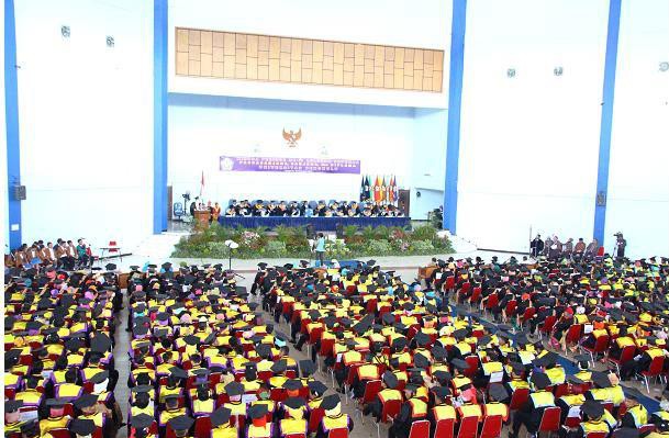 Wisuda Periode 71, Unib Tambah 609 Alumni