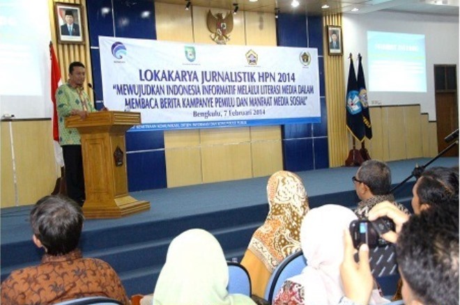 HPN : Kementerian Komunikasi dan Informasi Gelar Lokakarya di Unib