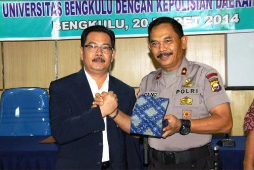 Polda dan Unib Tandatangan MoU