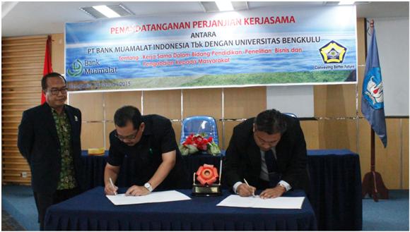 Unib dan Bank Muamalat Tandatangan MoU