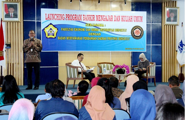 BMPD Launching Program Bankir Mengajar di UNIB