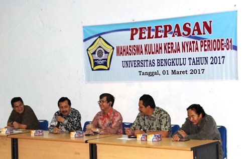 LPPM UNIB Berangkatkan 64 Mahasiswa KKN ke Sukaraja