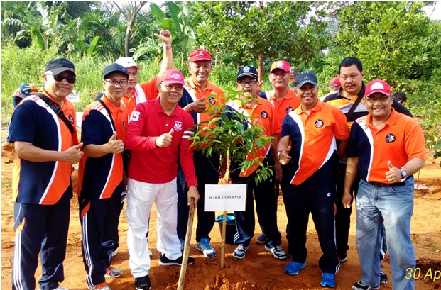 Bakti Lingkungan, Tanam Pohon Penghijauan