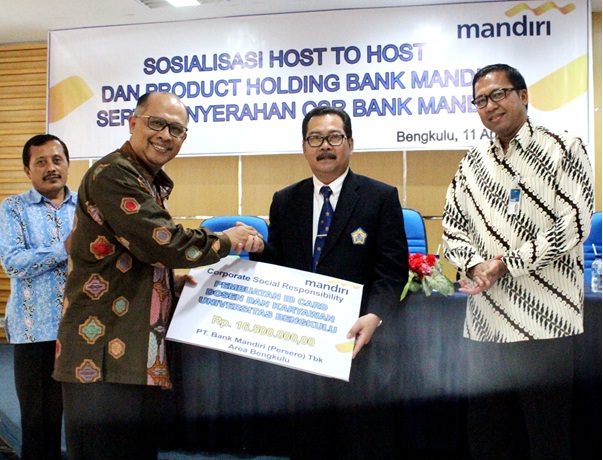 Bank Mandiri Sosialisasi Tata Kelola Keuangan Host To Host