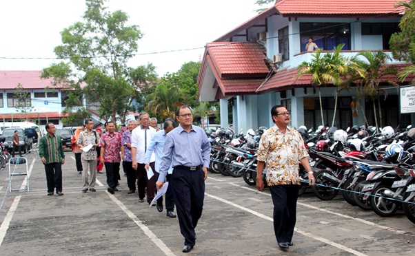 Ujian Tertulis SBMPTN di Panlok 25 Berjalan Tertib dan Lancar