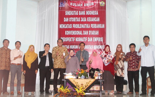 FH UNIB Gelar Kuliah Umum Perbankan