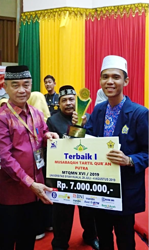 Dari Ajang MTQMN 2019, UNIB Raih Terbaik I  Tartil Qur’an