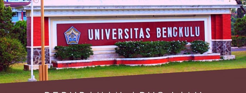 Perubahan Arus Lalu Lintas di dalam Kampus Universitas Bengkulu (Berlaku Mulai Senin, 11 Mei 2020)