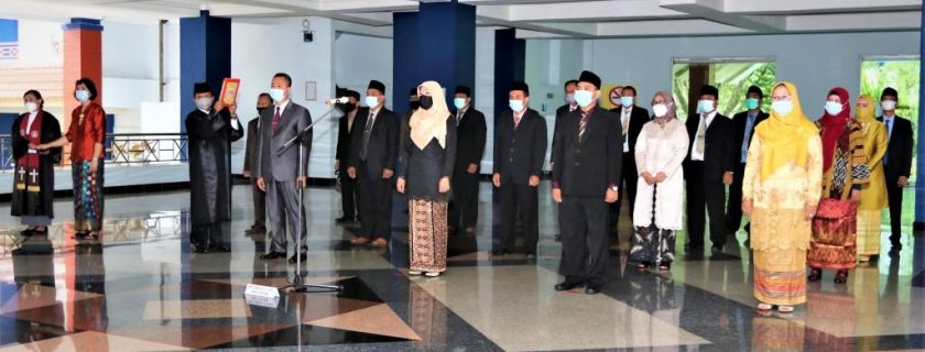 Penyederhanaan Birokrasi, Rektor Lantik Pejabat Struktural ke Jabatan Fungsional