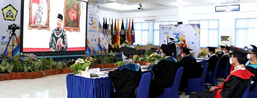 Gubernur Rohidin Mersyah :  UNIB Berkontribusi Bagi Kemajuan Daerah