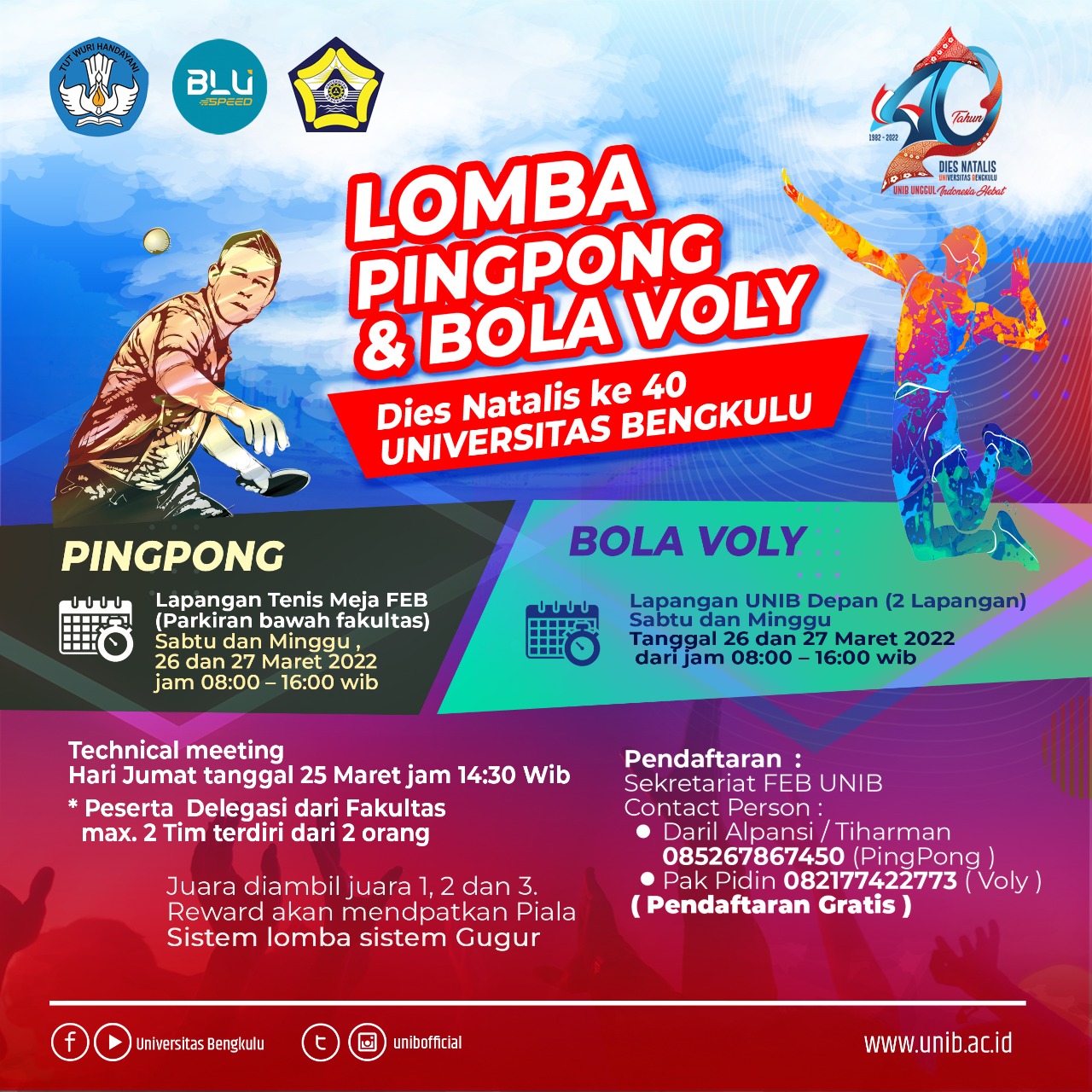 Lomba Pingpong & Bola Voli