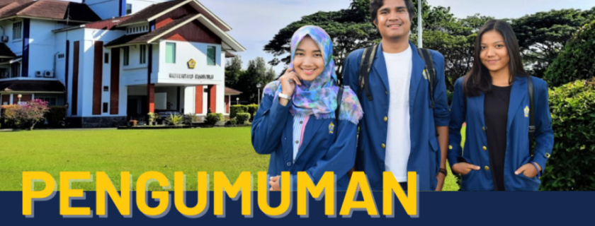 PENGUMUMAN! Penerimaan Mahasiswa Baru Program Sarjana Jalur Prestasi non-Akademik Universitas Bengkulu Tahun Akademik 2022/2023