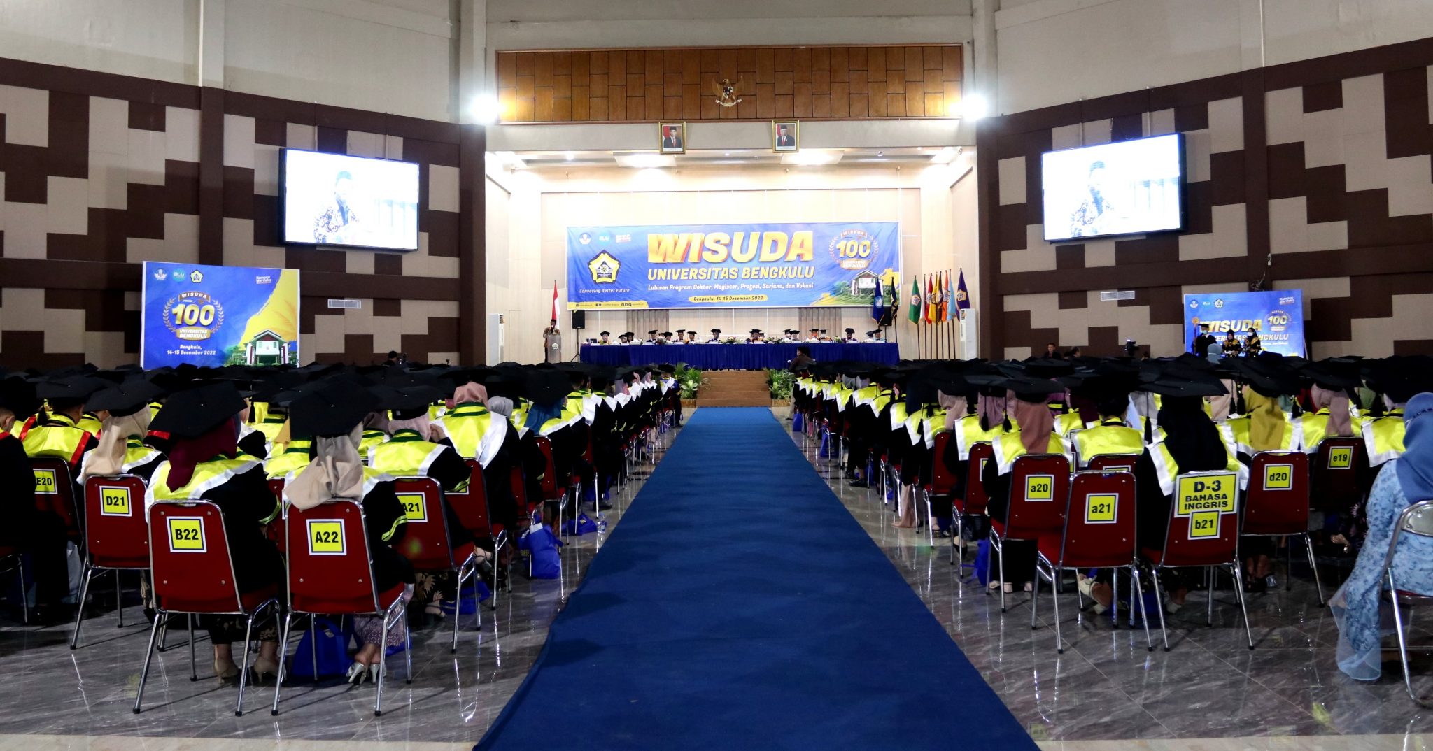 Wisuda Ke 100 Unib Tambah 1282 Lulusan Universitas Bengkulu