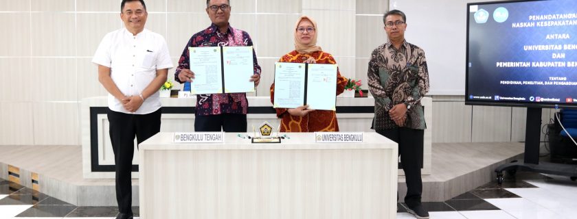 Selain MoU, Bupati Bengkulu Tengah Berharap 4 Hal Ini Dari UNIB