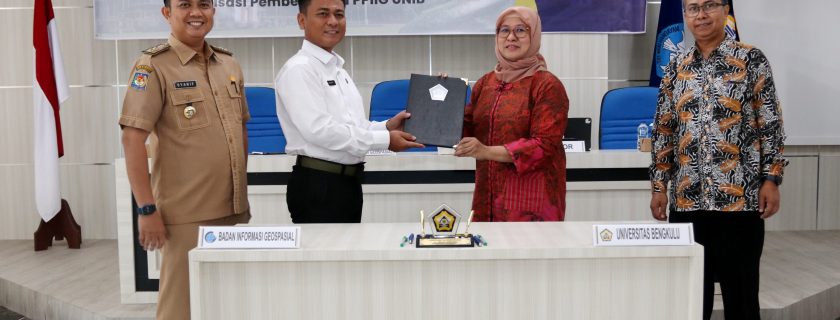 Kepala BIG Teken MoU dan Kuliah Umum di UNIB