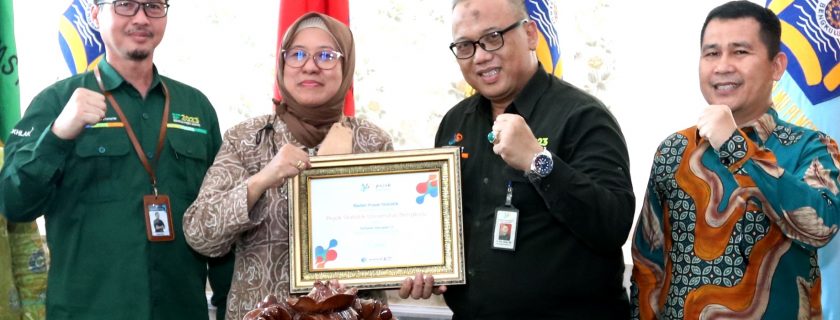 Pojok Statistik UNIB Raih National Award Tahun 2022