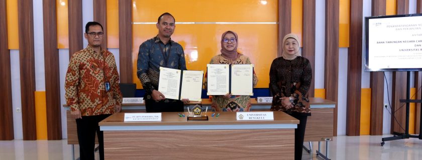 BTN Syariah Bengkulu Teken MoU dengan UNIB