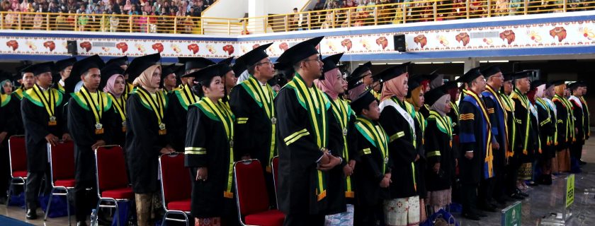 Wisuda Ke-101, UNIB Tambah 864 Lulusan