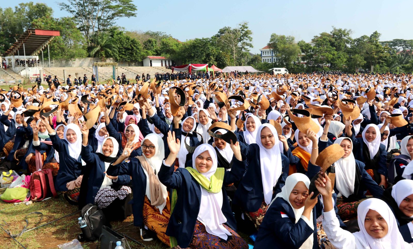 Lagi, PKK MABA UNIB Cetak 2 Rekor MURI | UNIVERSITAS BENGKULU
