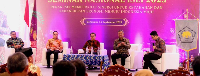 Gubernur Bangga UNIB Jadi Tuan Rumah Sidang Pleno dan Seminar ISEI 2023