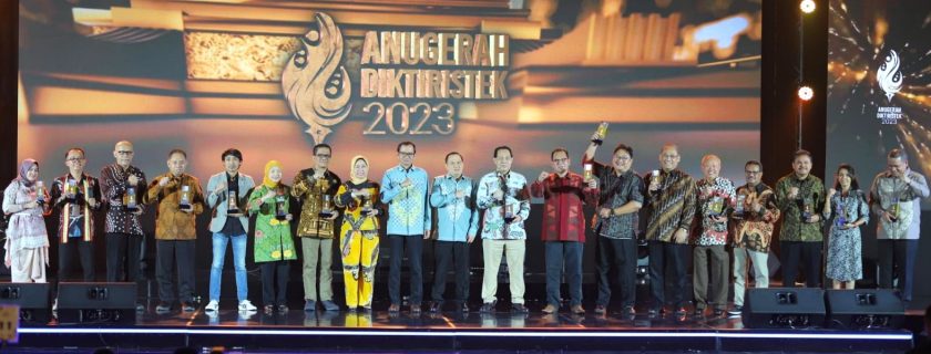 UNIB Raih Gold Winner di Anugerah Diktiristek 2023