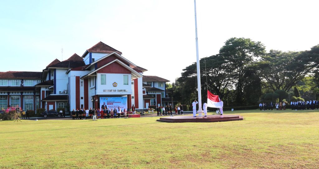 Upacara Hardiknas di Unib Berlangsung Khidmat