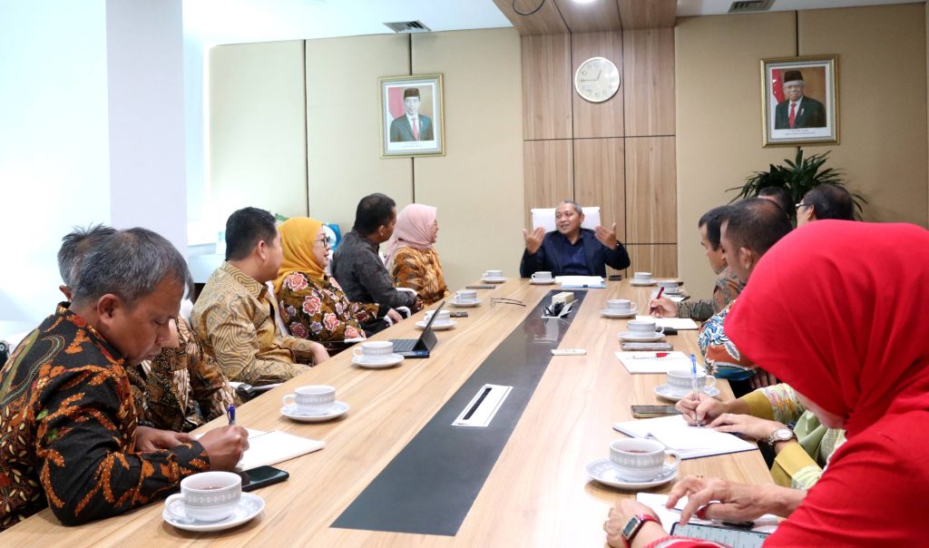 Rektor Kunjungi Kemendikbudristek Untuk Mengakselerasi Pembangunan Unib