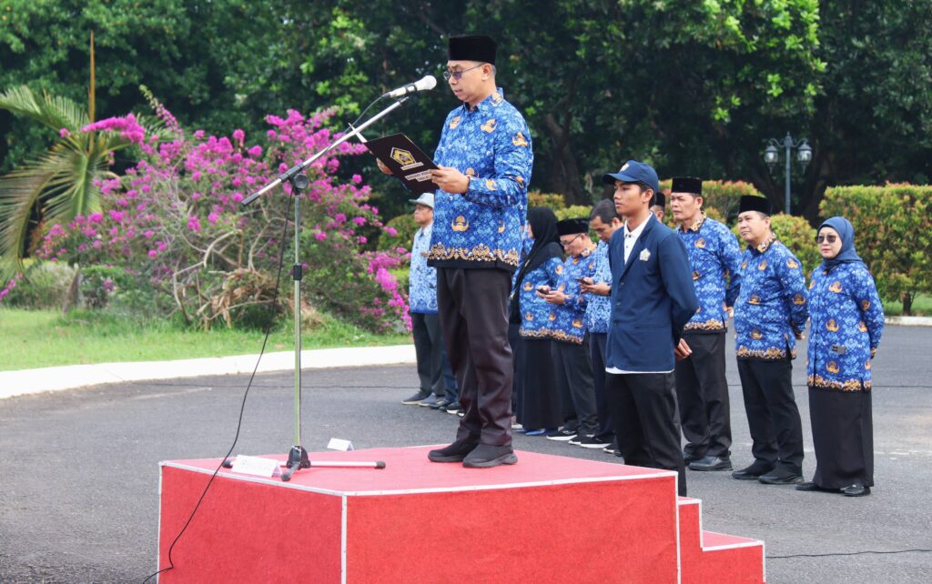 Universitas Bengkulu Laksanakan Upacara Peringatan Hari Lahir Pancasila