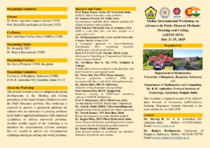 Online International Workshop on Advances in Finite Element Methods: Meshing and Coding (AFEM 2025)