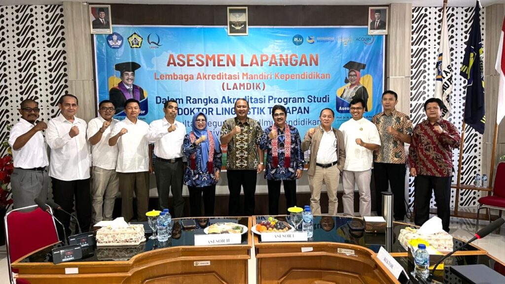 Program Doktor Linguistik Terapan FKIP Unib Jalani Asesmen Lapangan LAMDIK