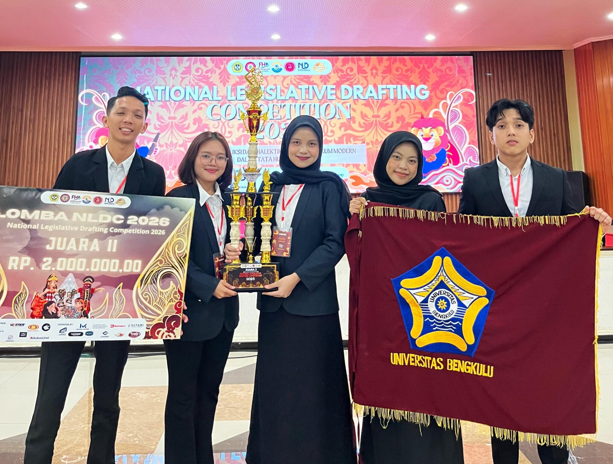 Tim FH Unib Raih Juara II Nasional Lomba Legal Drafting 2026 di ...