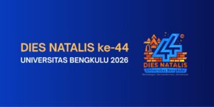 Logo Dies Natalis ke-44 Universitas Bengkulu 2026