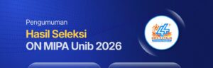 Pengumuman Hasil Seleksi ON-MIPA Universitas Bengkulu Tahun 2026
