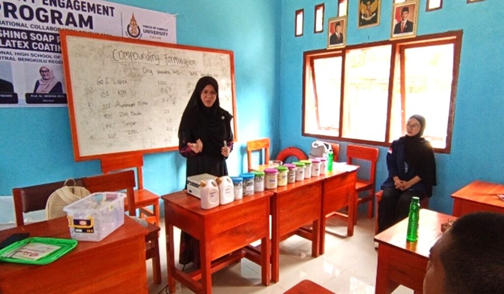 Kolaborasi FMIPA Unib dan PSU Thailand Hadirkan Teknologi Sederhana untuk SMK Kelautan dan Perikanan