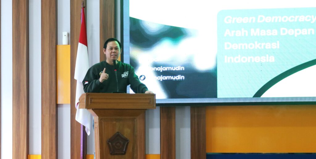 Ketua DPD RI Sultan Bachtiar Najamudin Paparkan Gagasan Green Democracy di Unib